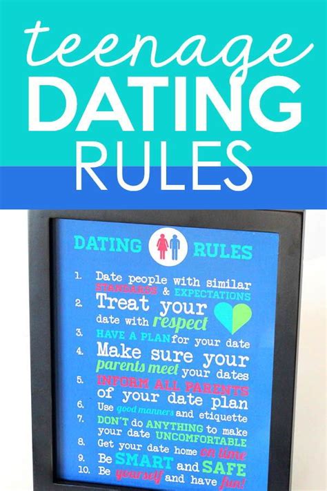 dating rules parenting